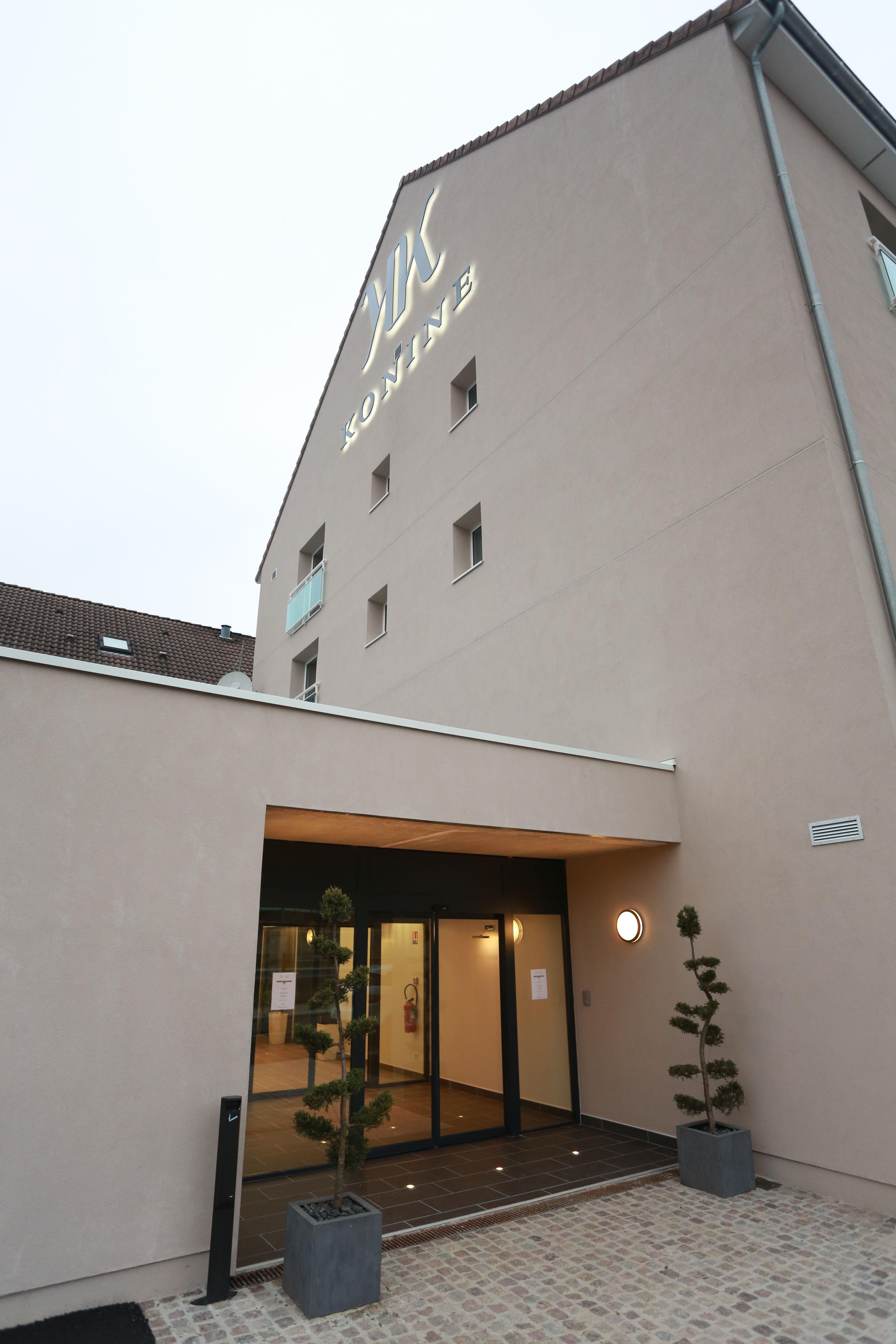 Le Konine - Hotel & Bar & Restaurant Монсо-ле-Мин Экстерьер фото