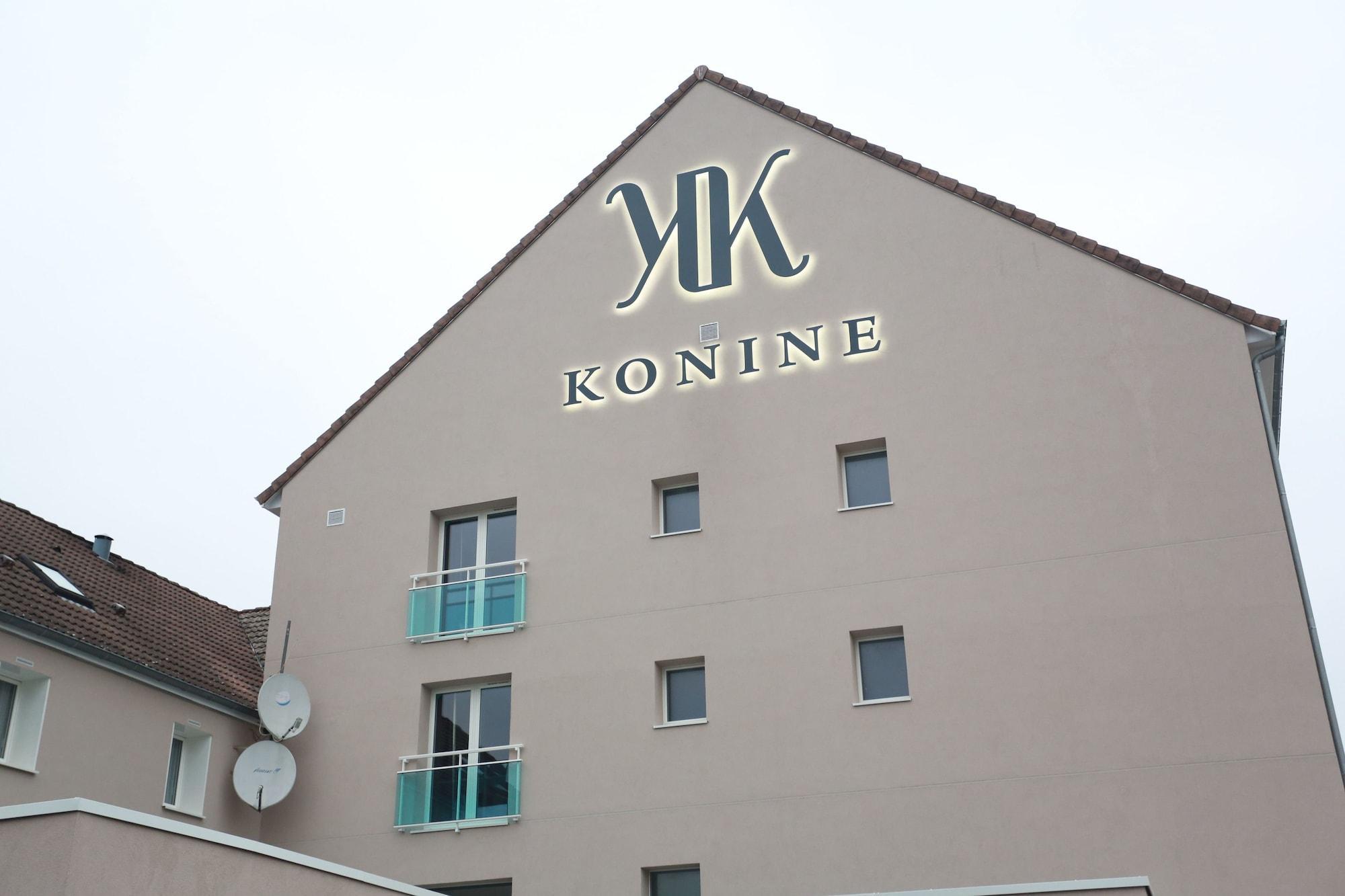 Le Konine - Hotel & Bar & Restaurant Монсо-ле-Мин Экстерьер фото